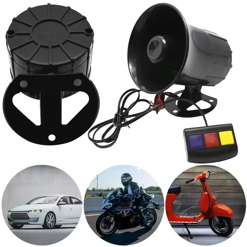 Emergency Whistle Loud - 12V 3 Tone Sound Loud Car