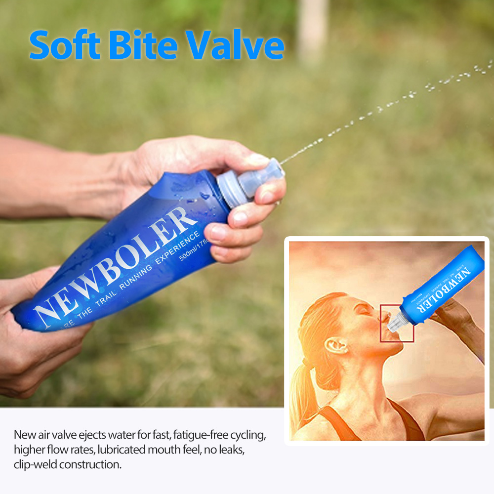 250/500/750ML Water Bottle TPU - đánh giá và giá Water Bag Collapsible