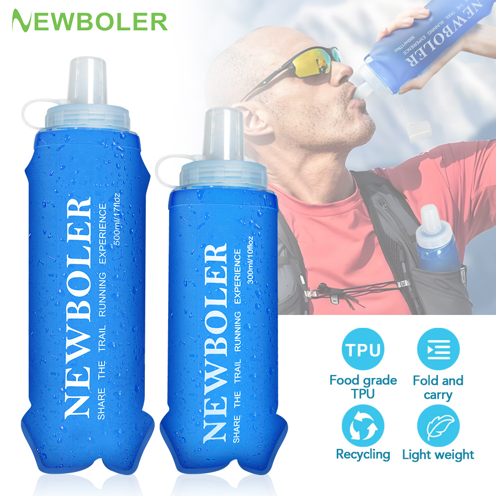 NEWBOLER 300/500ML Water Bottl - đánh giá và giá Water Bag Collapsible