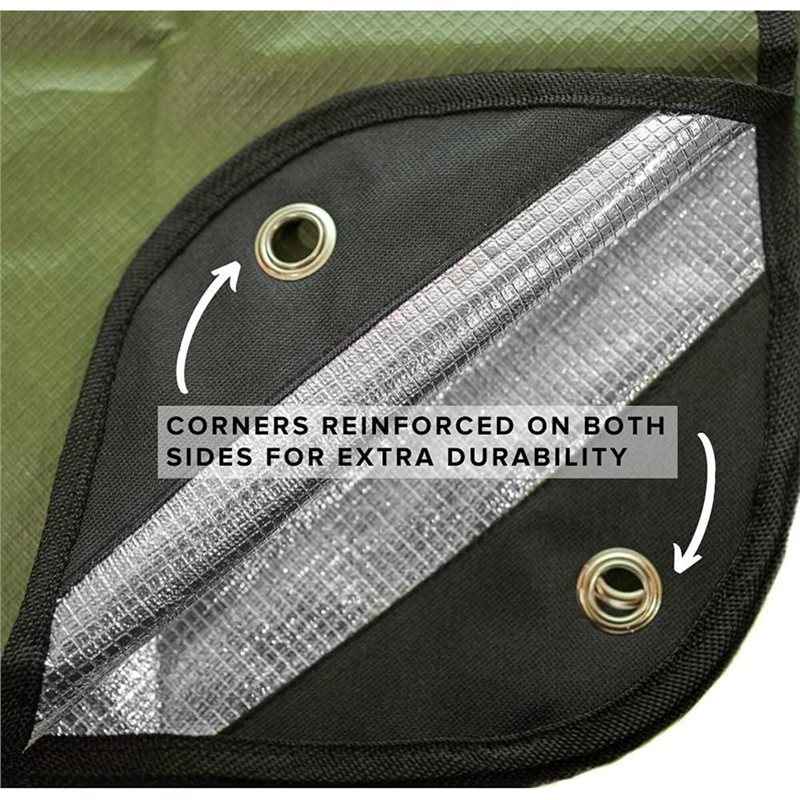 【TRAVEL ESSENTIAL】Waterproof,  - đánh giá và giá Survival Blanket Reflective