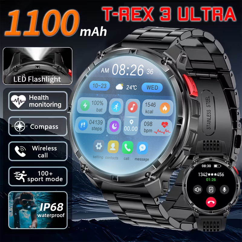 New T-Rex3 Ultra 1100mAh Batte - đánh giá và giá Compass Lensatic