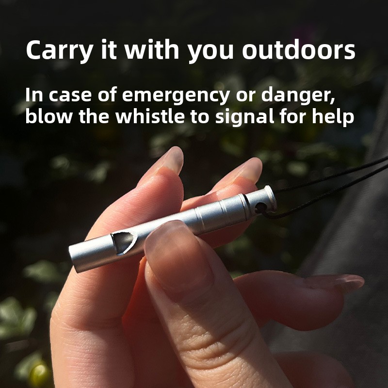 Titanium Alloy Survival Whistl - đánh giá và giá Emergency Whistle Loud