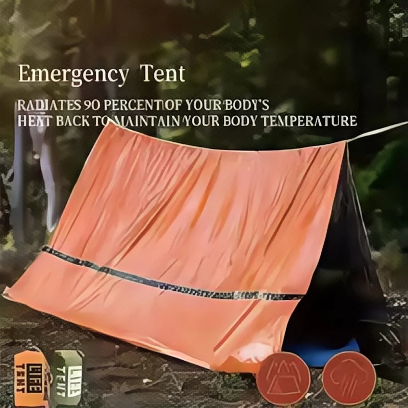 2 Person Emergency Survival Sh - đánh giá và giá Emergency Mylar Tent