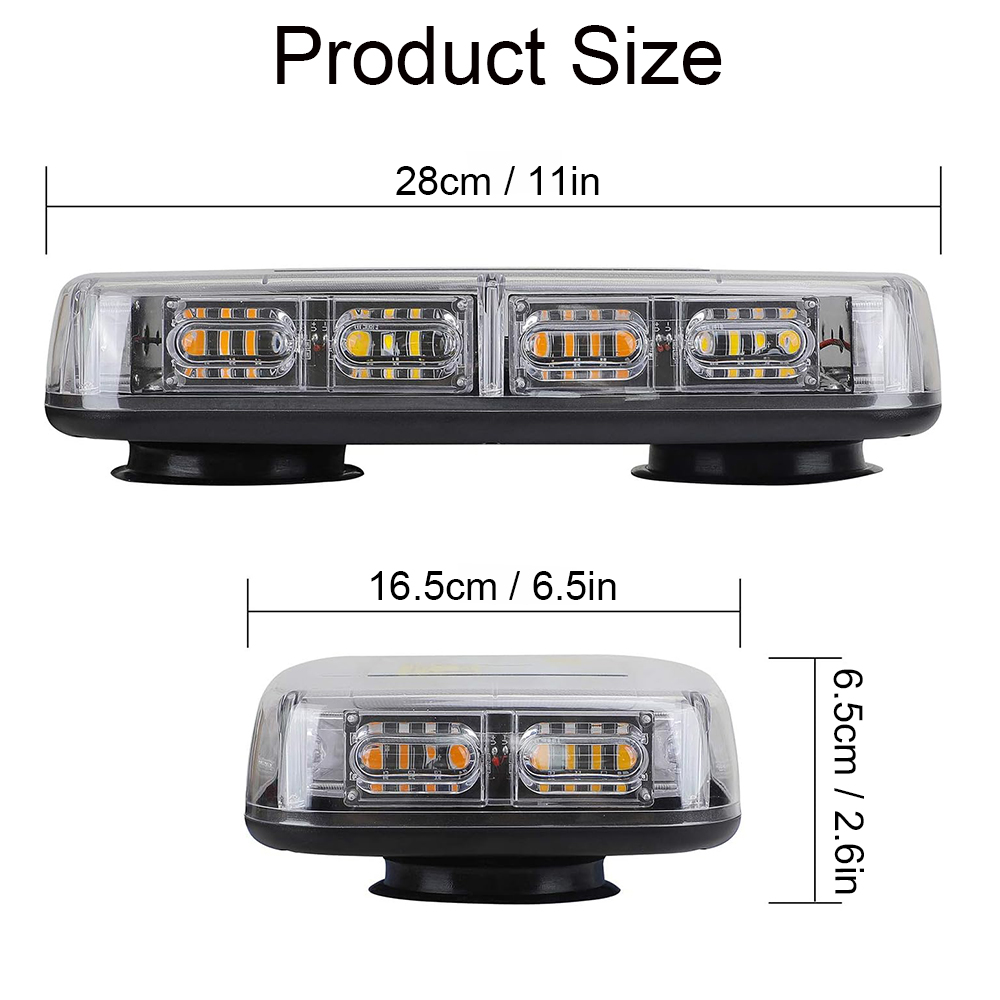 48 LED Amber Car Roof Strobe L - đánh giá và giá Sos Light Strobe