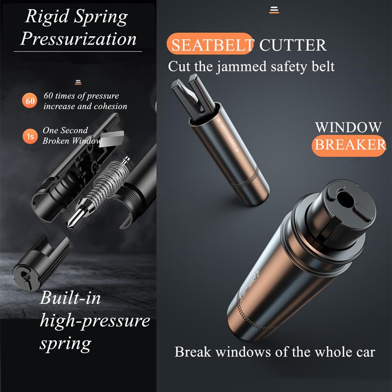 2 In 1 Car Safety Hammer Emerg - đánh giá và giá Rescue Rope Throw