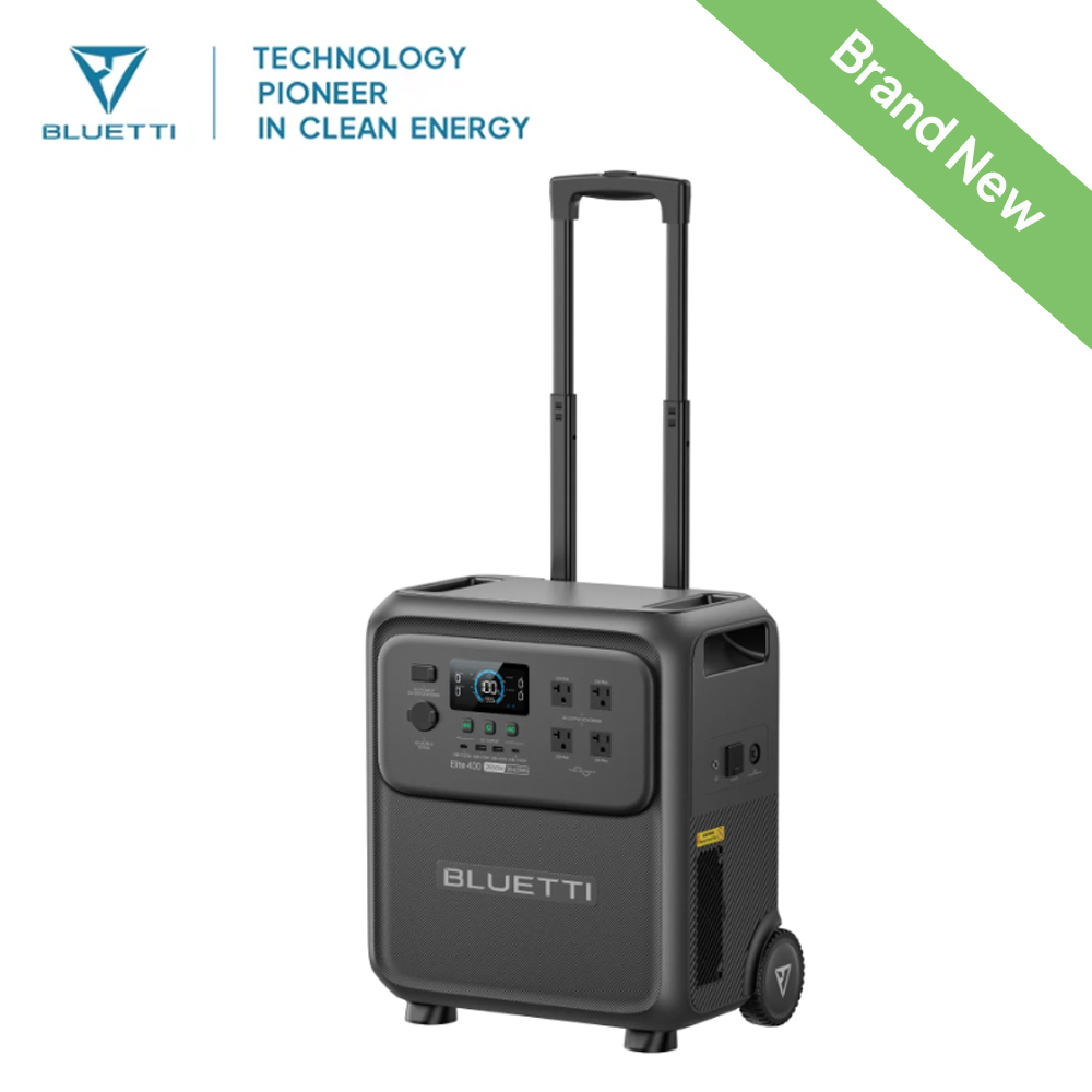 BLUETTI Elite 400 2600W 3840Wh - đánh giá và giá Solar Emergency Charger
