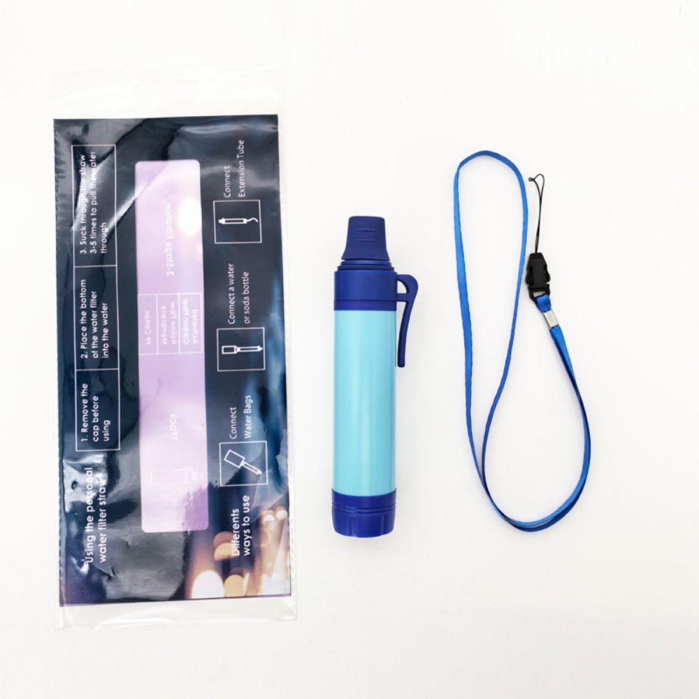 Mini Mini Water Filter Straw P - đánh giá và giá Water Purification Straw